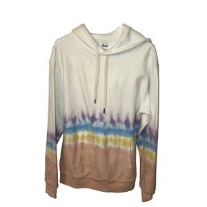 Feat Womens Tie Dye Fleece Hoodie Size Small